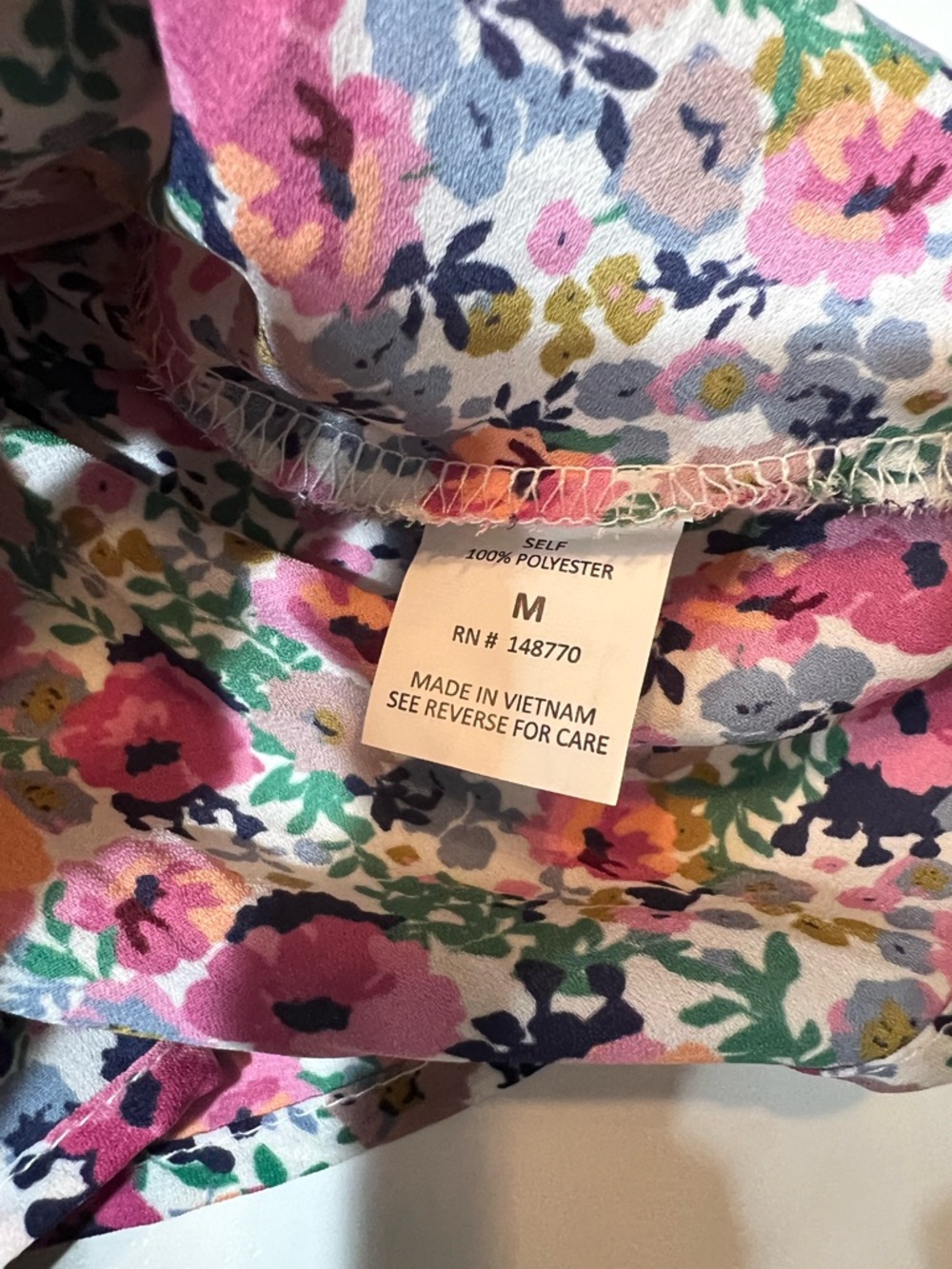 Sienna Sky Pink Floral Ruffled Waist Peplum Top - Picture 5 of 5